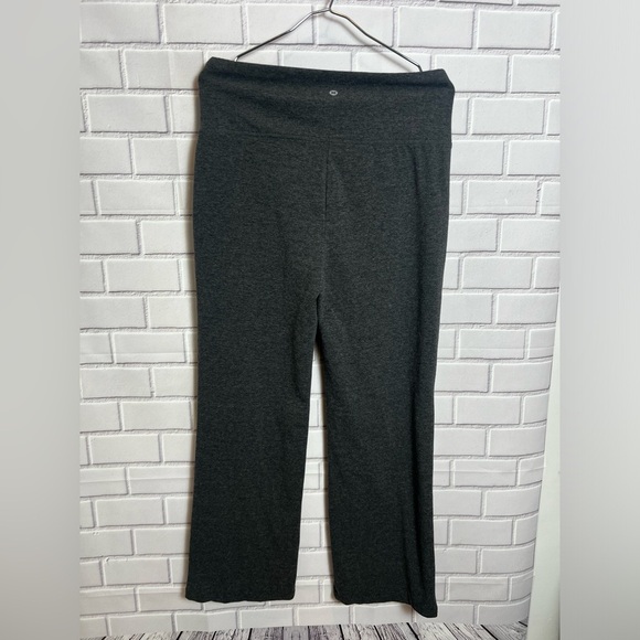 RBX active performance women gray flare leggings /size L - Picture 5 of 7